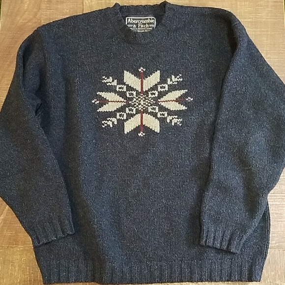 Abercrombie & Fitch Other - Vintage Abercrombie Winter/holiday Wool Sweater